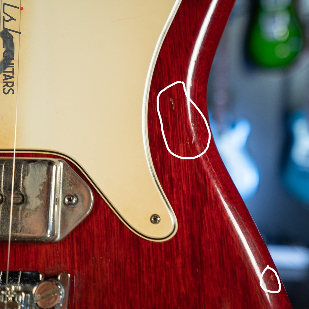 1965 Epiphone SB-533 Coronet Red