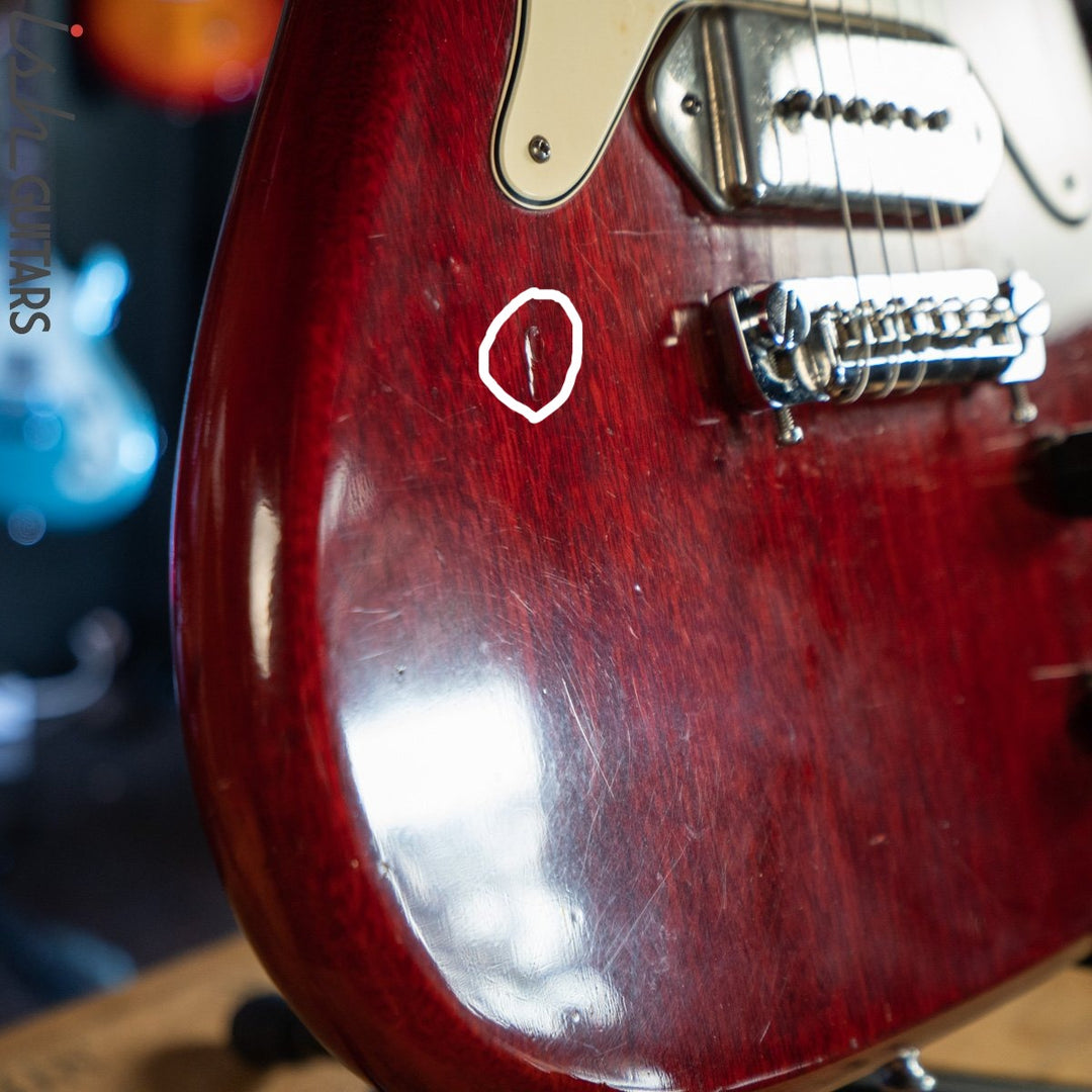 1965 Epiphone SB-533 Coronet Red