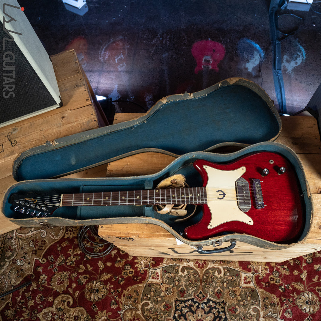 1965 Epiphone SB-533 Coronet Red