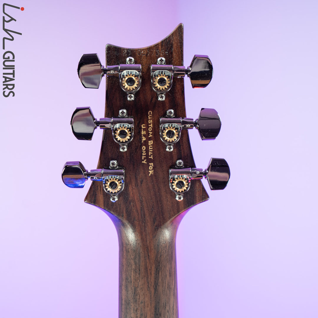 PRS Custom 24 Wood Library Autumn Sky One Piece Quilt 10 Top