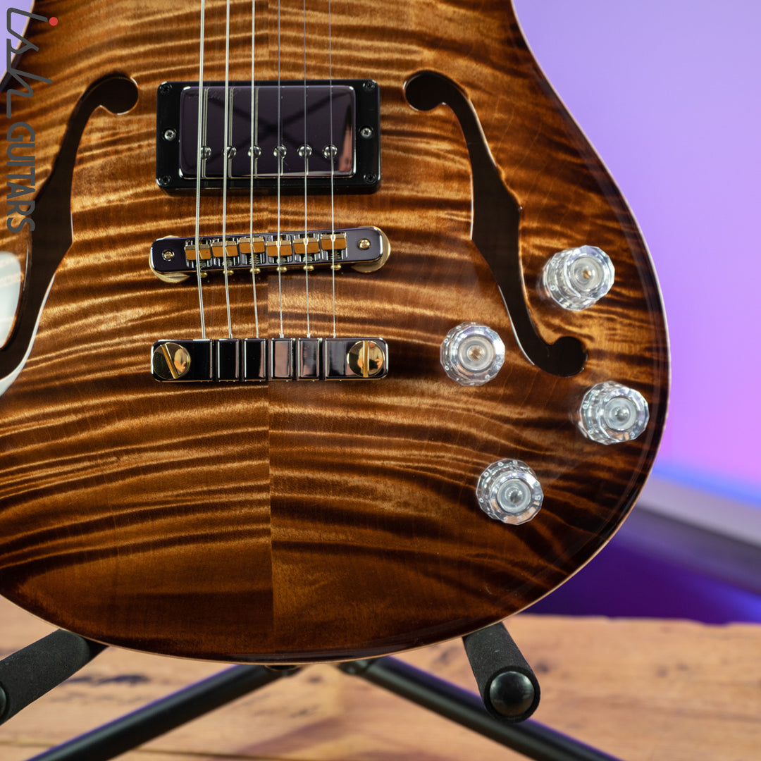 PRS McCarty 594 Hollowbody II Wood Library Copperhead Burst 10 Top