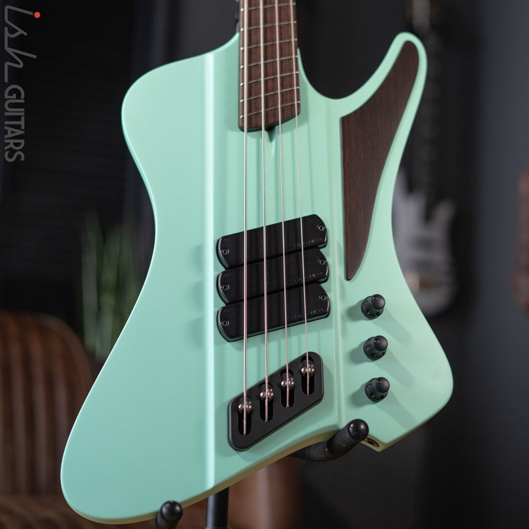 Dingwall D-Roc Custom 4-String Bass Wenge Neck Surf Green Matte