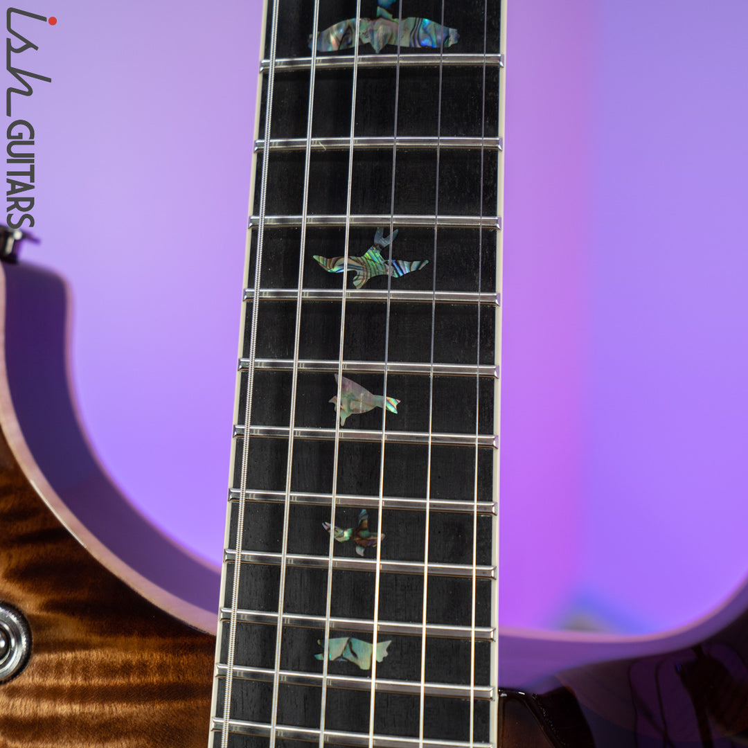 PRS McCarty 594 Hollowbody II Wood Library Copperhead Burst 10 Top