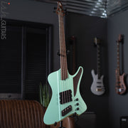 Dingwall D-Roc Custom 4-String Bass Wenge Neck Surf Green Matte