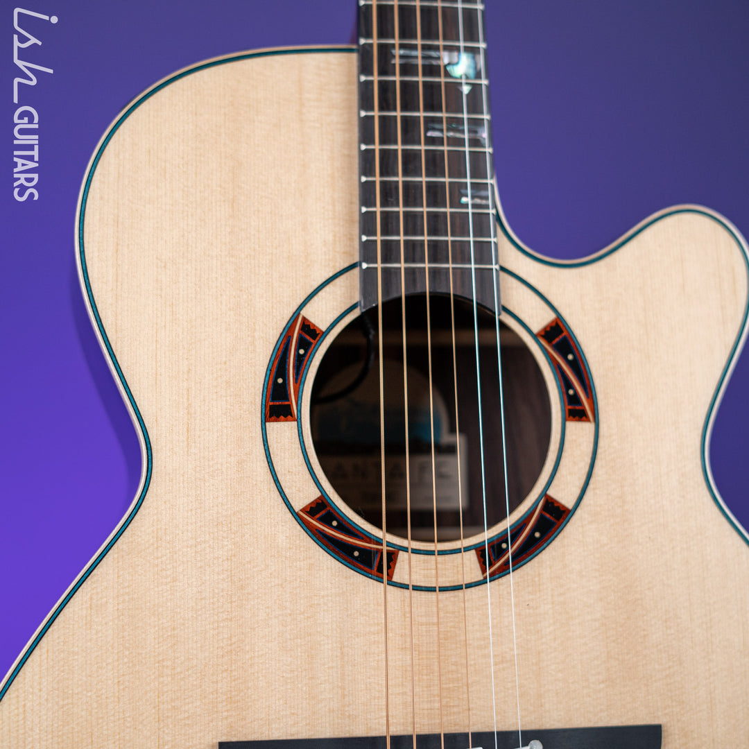 Takamine TSF48C Santa Fe NEX Acoustic-Electric Guitar Natural