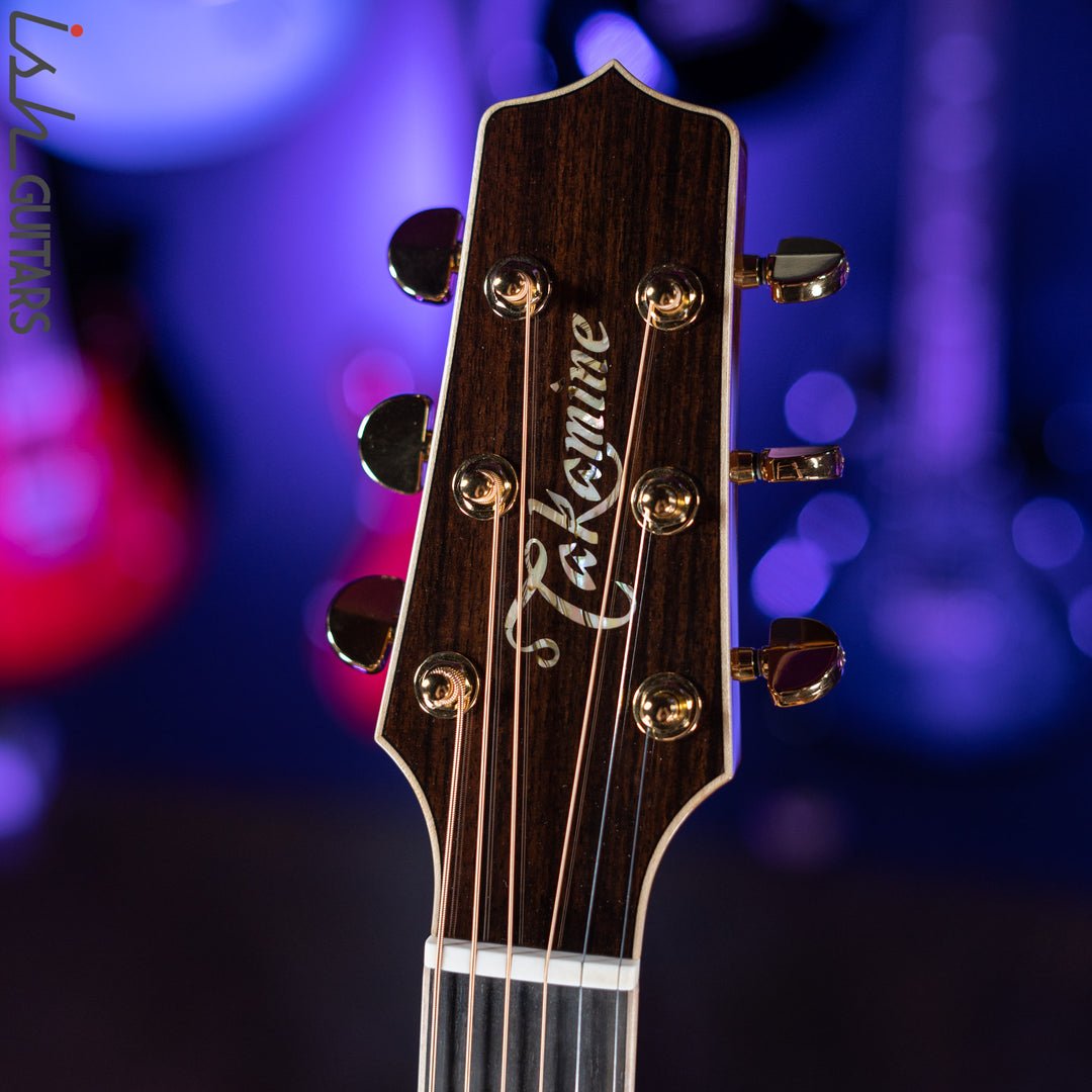 Takamine P7DC Dreadnought Acoustic Guitar Natural