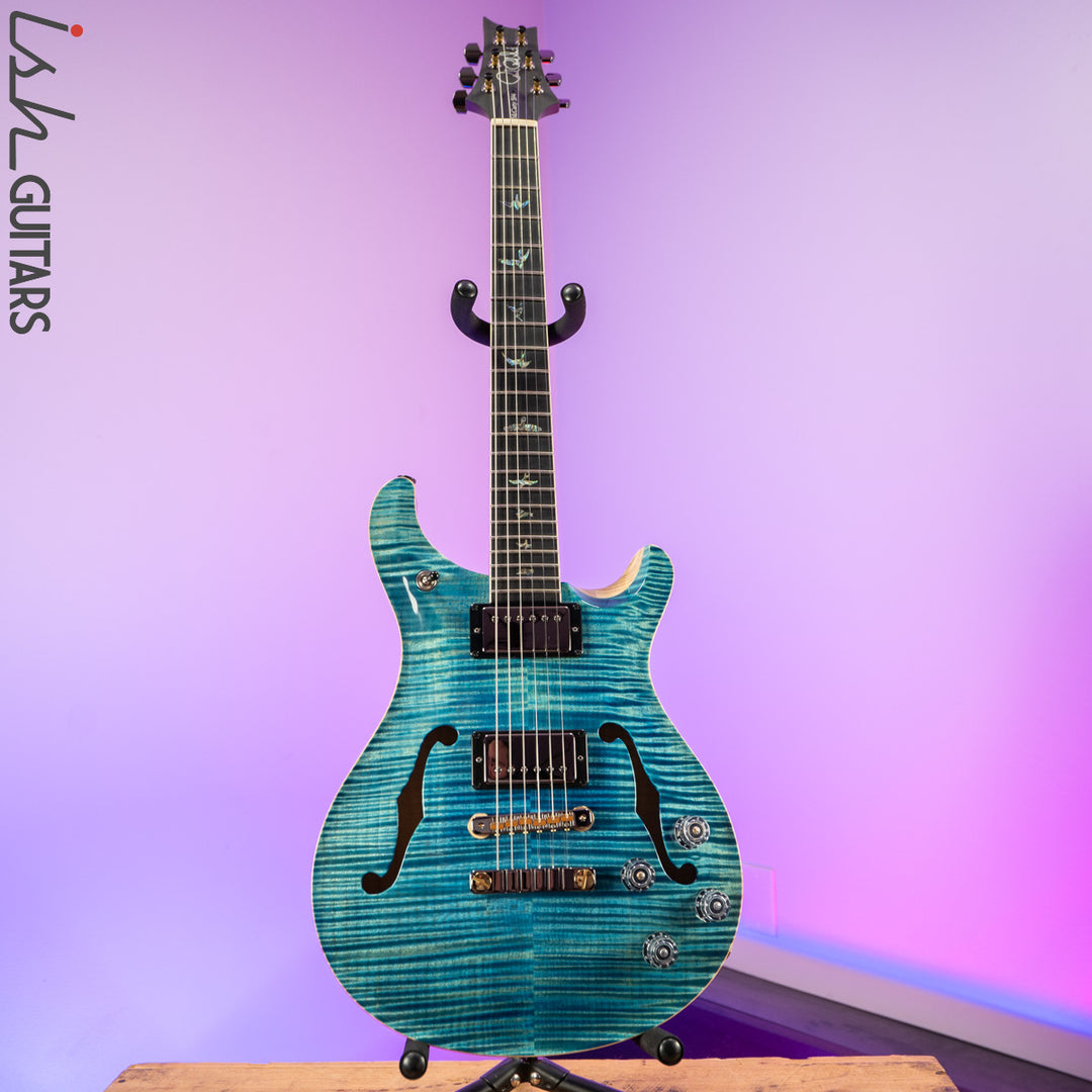 PRS McCarty 594 Hollowbody II Wood Library Aquableux 10 Top