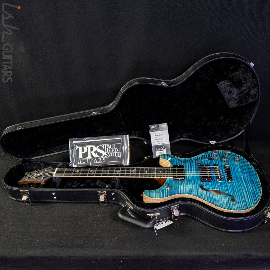 PRS McCarty 594 Hollowbody II Wood Library Aquableux 10 Top