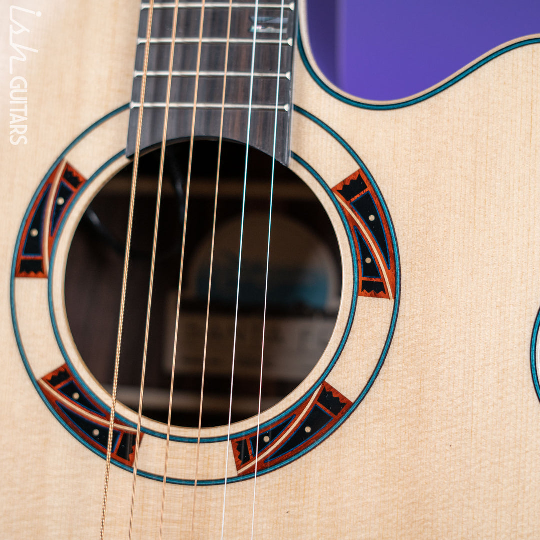Takamine TSF48C Santa Fe NEX Acoustic-Electric Guitar Natural