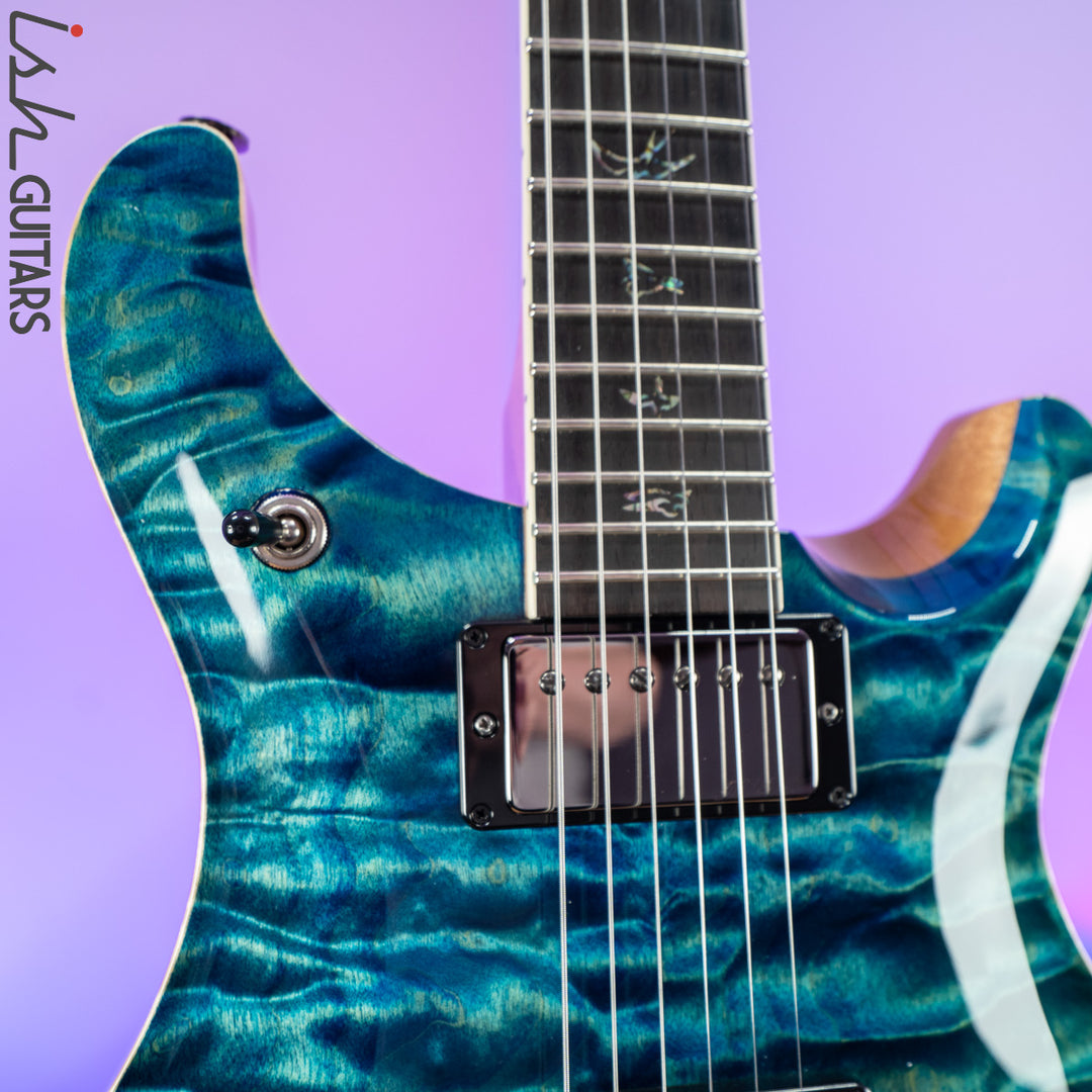 PRS McCarty 594 Wood Library River Blue 10 Top Quilt