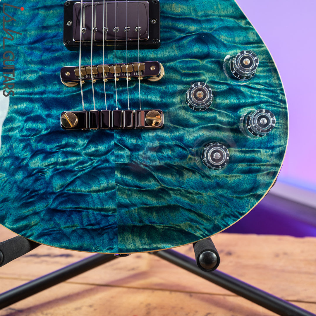 PRS McCarty 594 Wood Library River Blue 10 Top Quilt