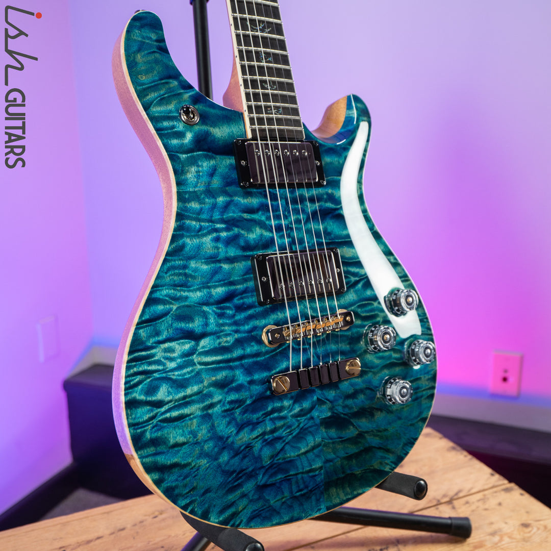 PRS McCarty 594 Wood Library River Blue 10 Top Quilt