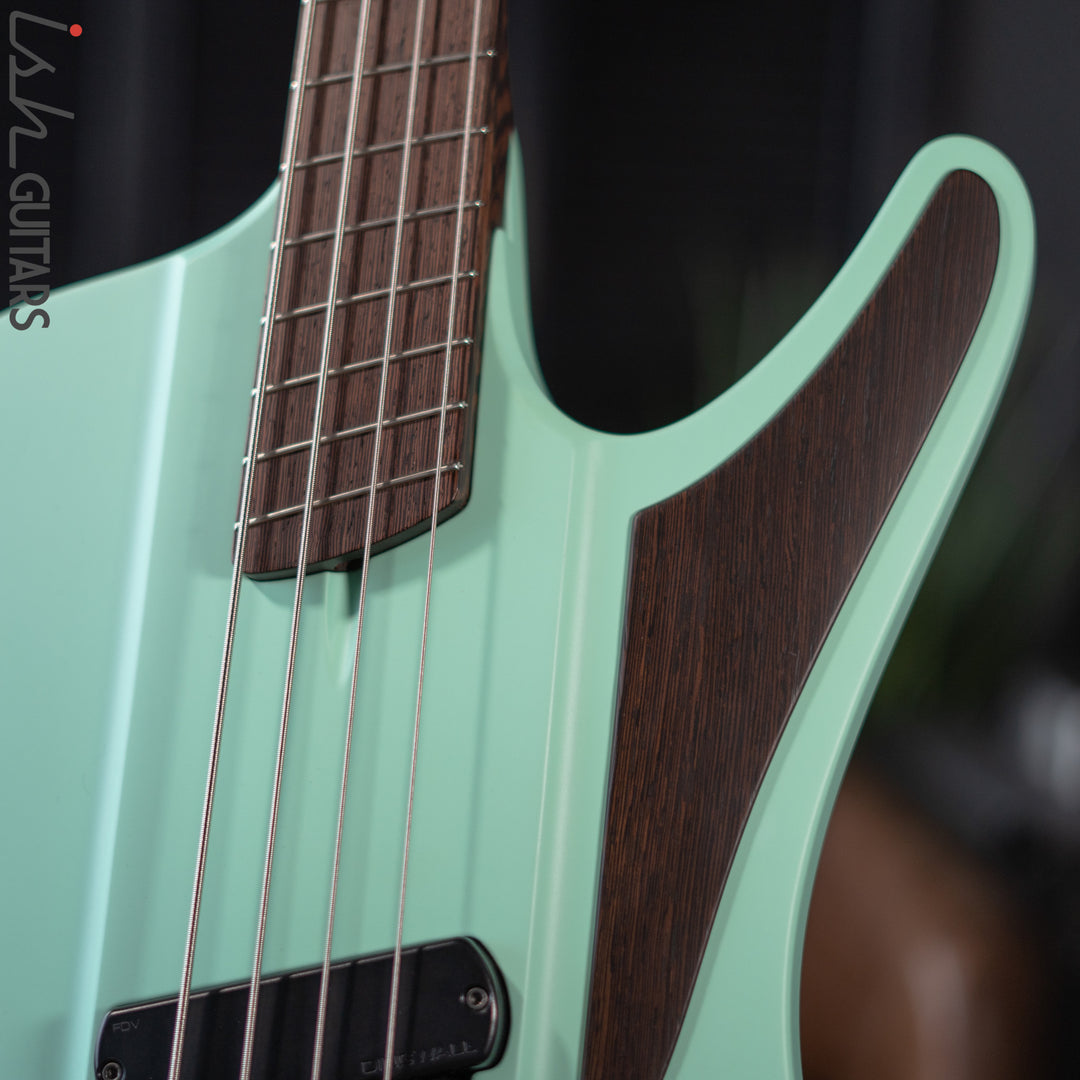 Dingwall D-Roc Custom 4-String Bass Wenge Neck Surf Green Matte