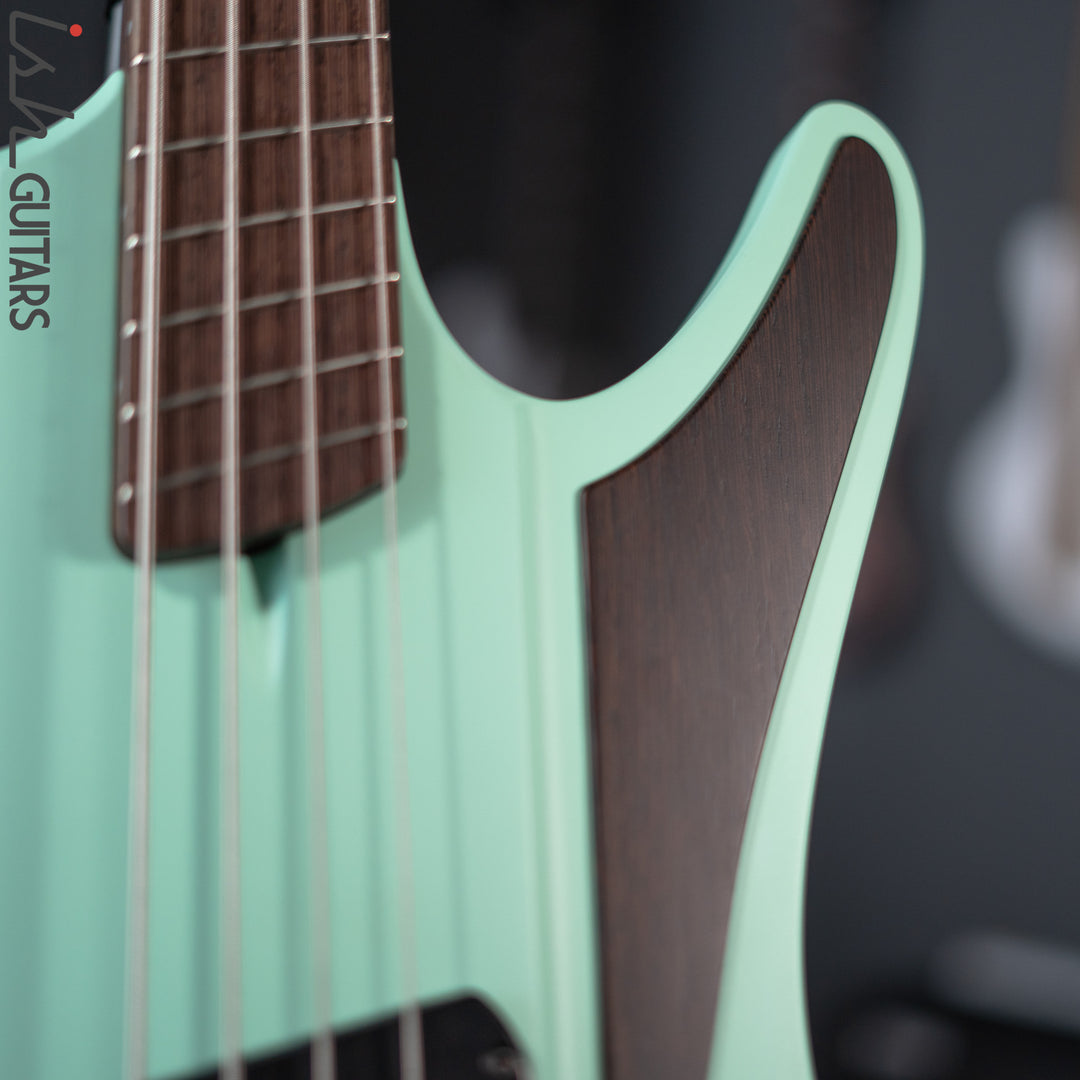Dingwall D-Roc Custom 4-String Bass Wenge Neck Surf Green Matte