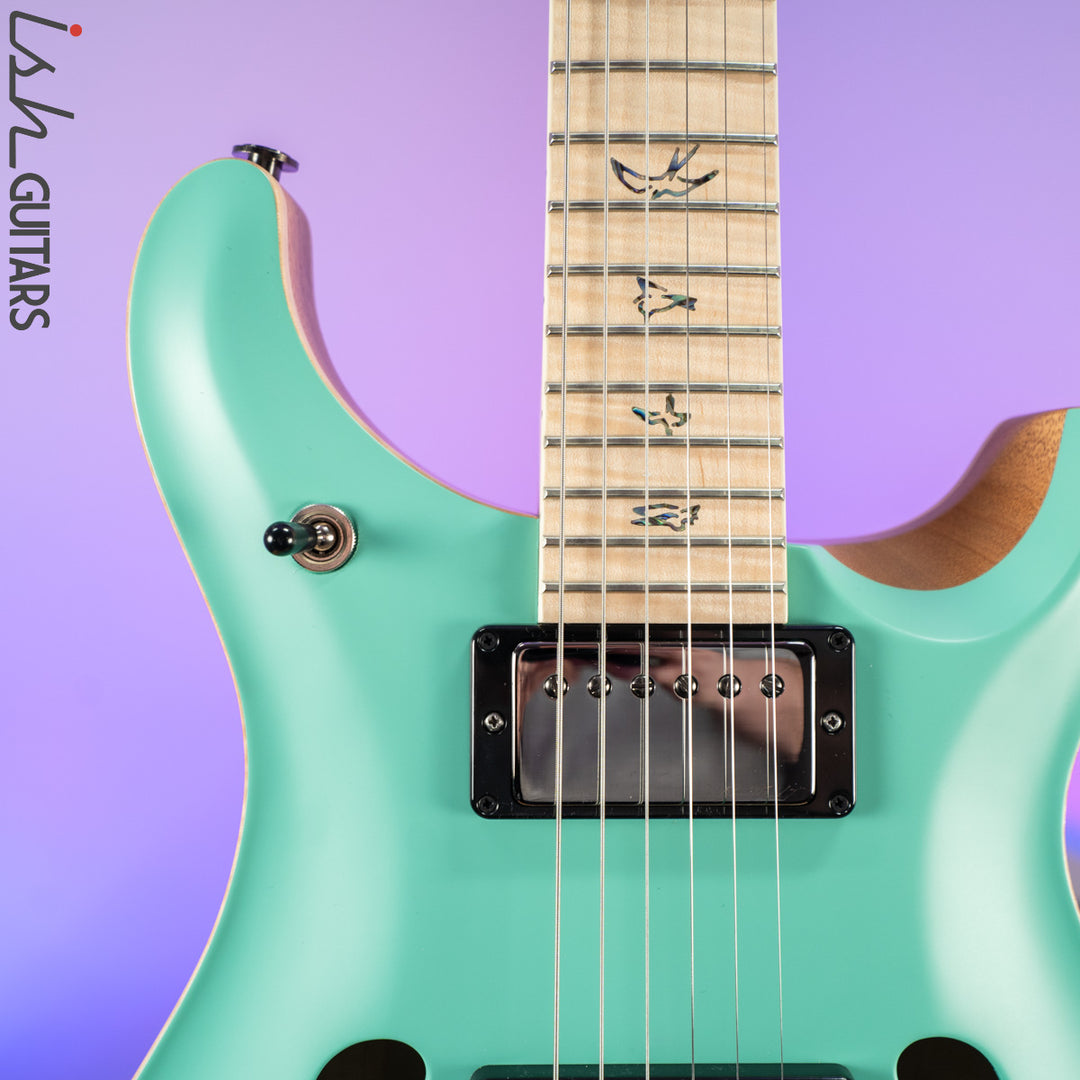 PRS McCarty 594 Hollowbody II Wood Library Seafoam Green Satin