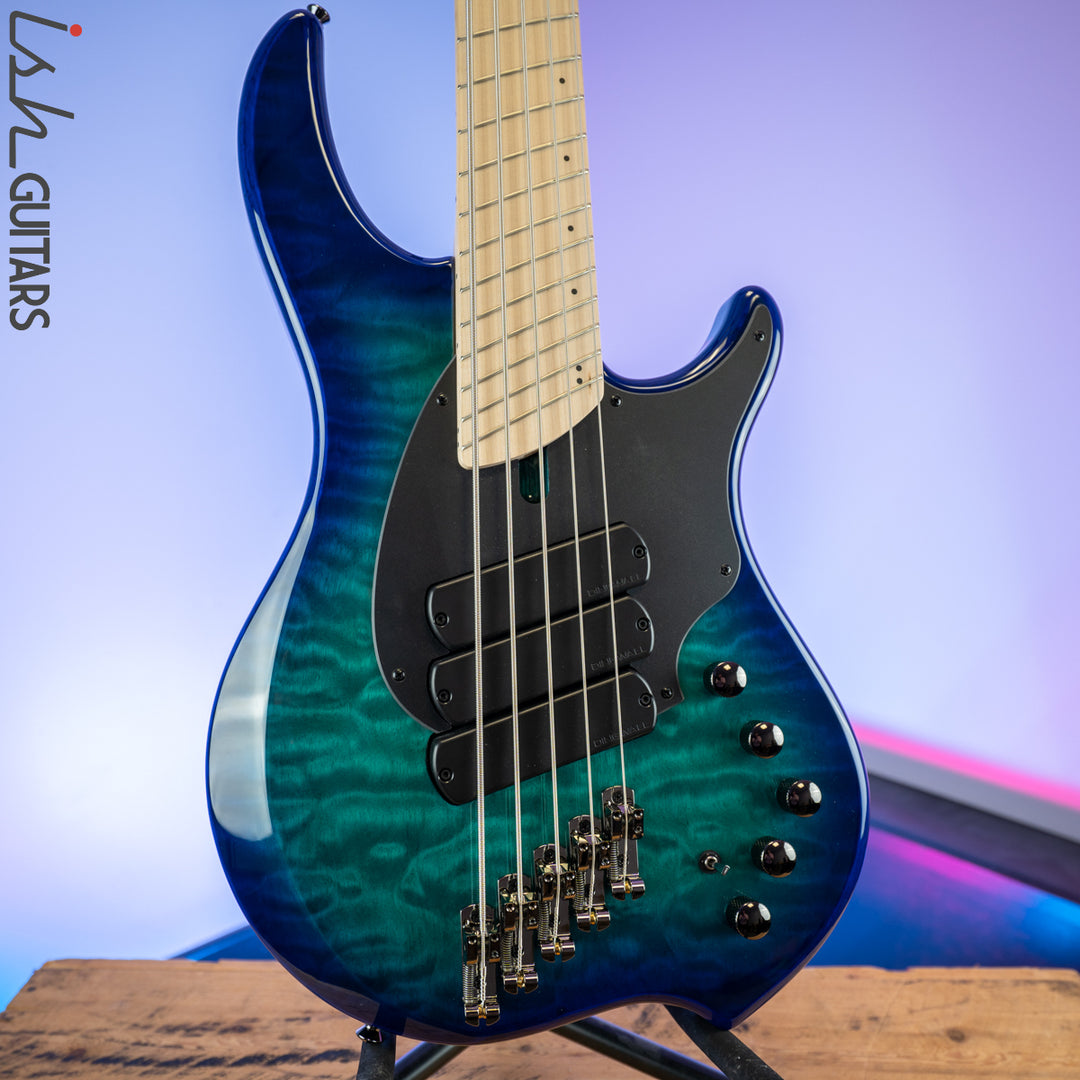 Dingwall Combustion 5-String 3 Pickup Whalepool Burst