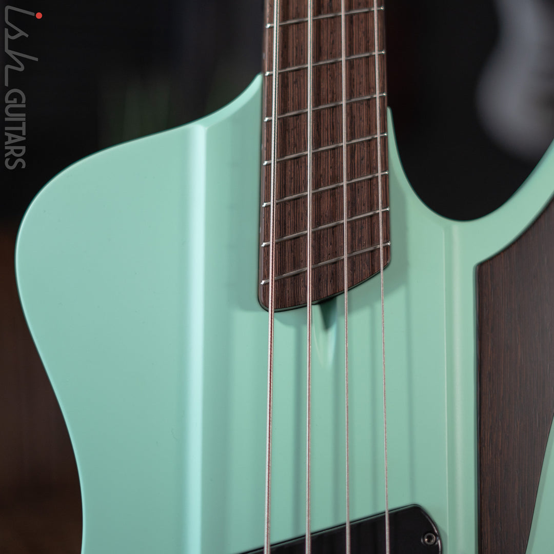 Dingwall D-Roc Custom 4-String Bass Wenge Neck Surf Green Matte