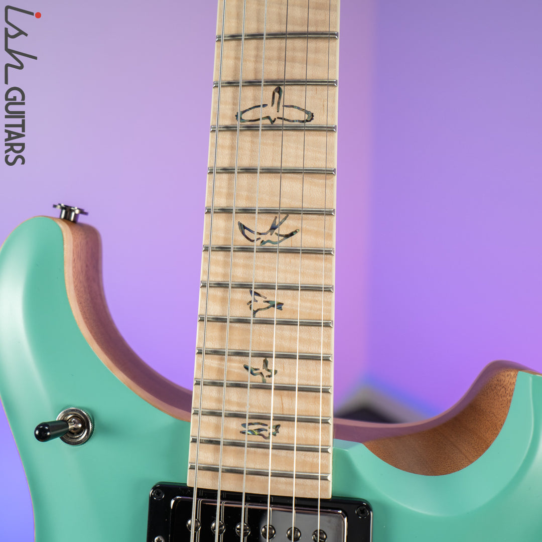 PRS McCarty 594 Hollowbody II Wood Library Seafoam Green Satin