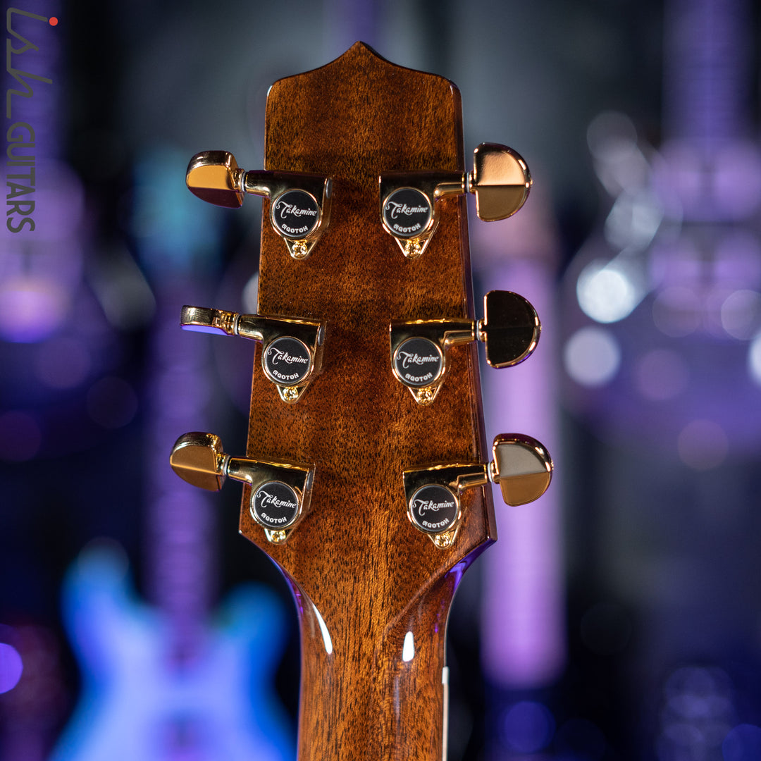 Takamine P7DC Dreadnought Acoustic Guitar Natural