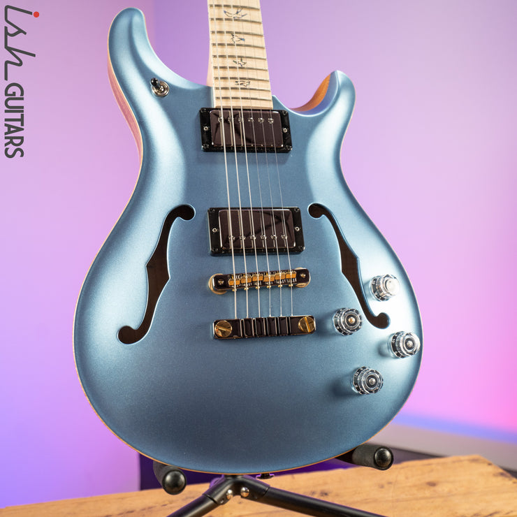 PRS McCarty 594 Hollowbody II Wood Library Frost Blue Metallic Satin