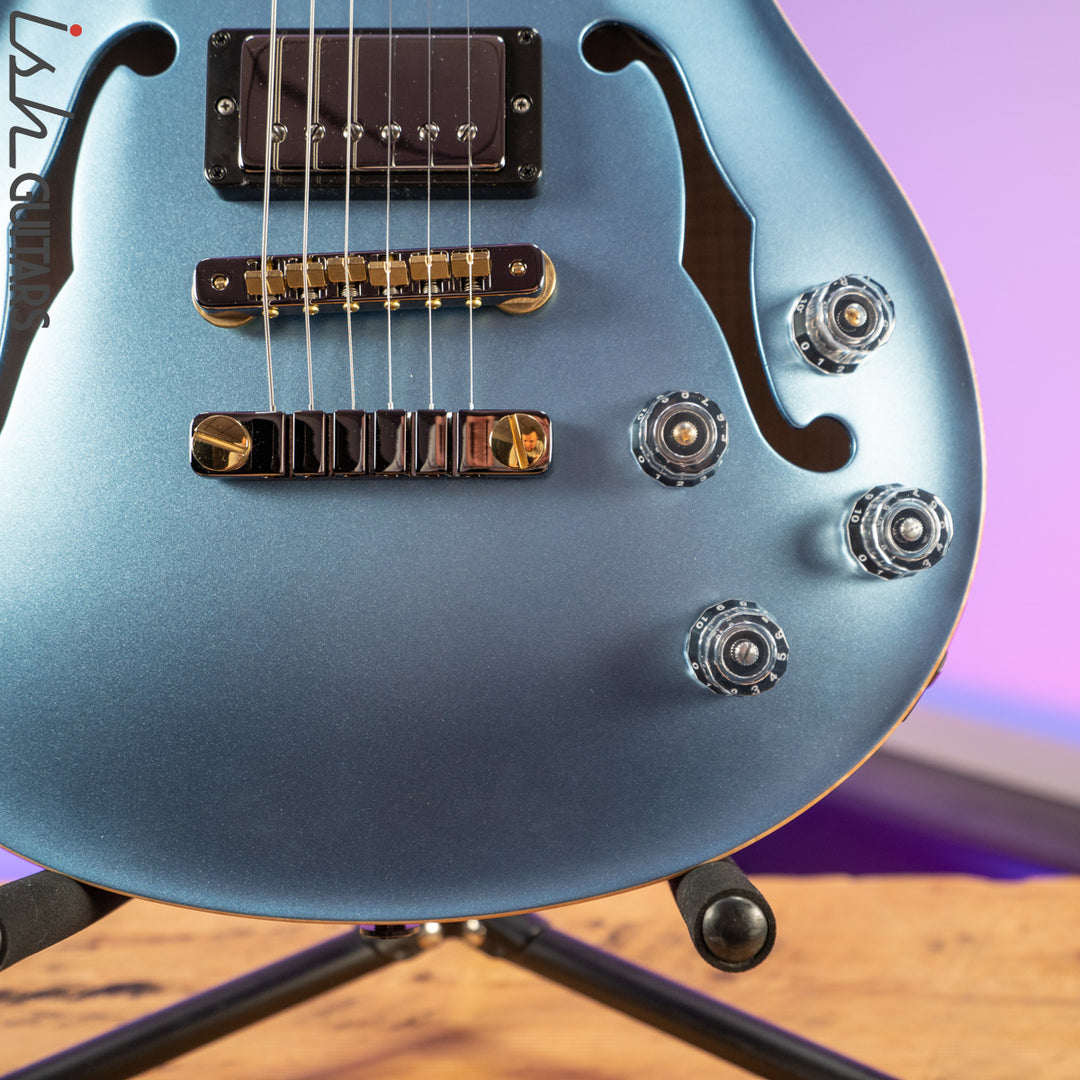PRS McCarty 594 Hollowbody II Wood Library Frost Blue Metallic Satin