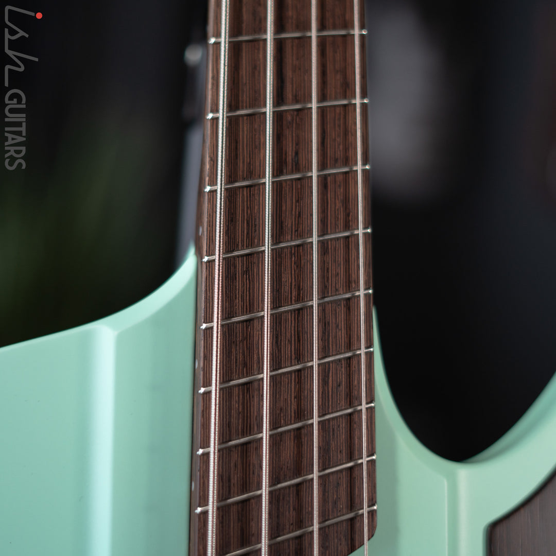 Dingwall D-Roc Custom 4-String Bass Wenge Neck Surf Green Matte