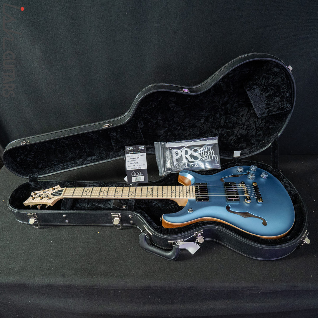 PRS McCarty 594 Hollowbody II Wood Library Frost Blue Metallic Satin