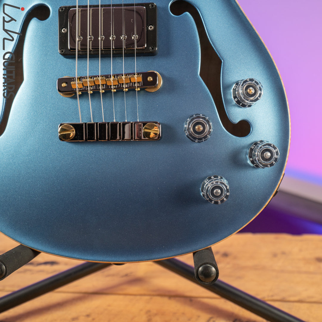 PRS McCarty 594 Hollowbody II Wood Library Frost Blue Metallic Satin