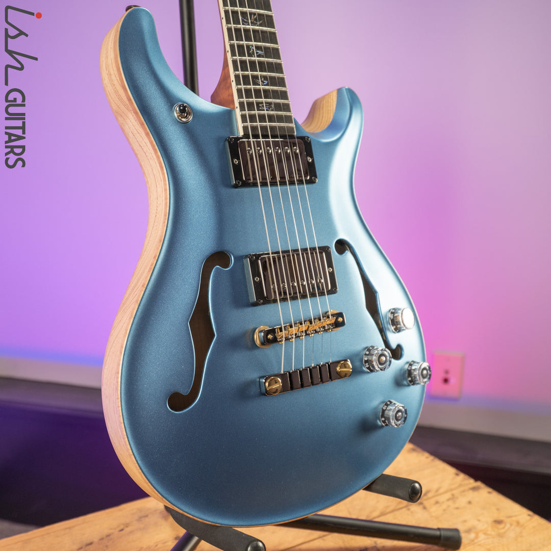 PRS McCarty 594 Hollowbody II Wood Library Frost Blue Metallic Satin