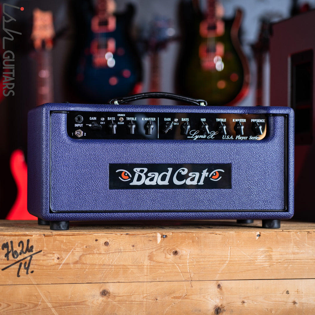 Bad Cat Lynx-X Players Series 40 Watt Amp Head Custom Plum Tolex