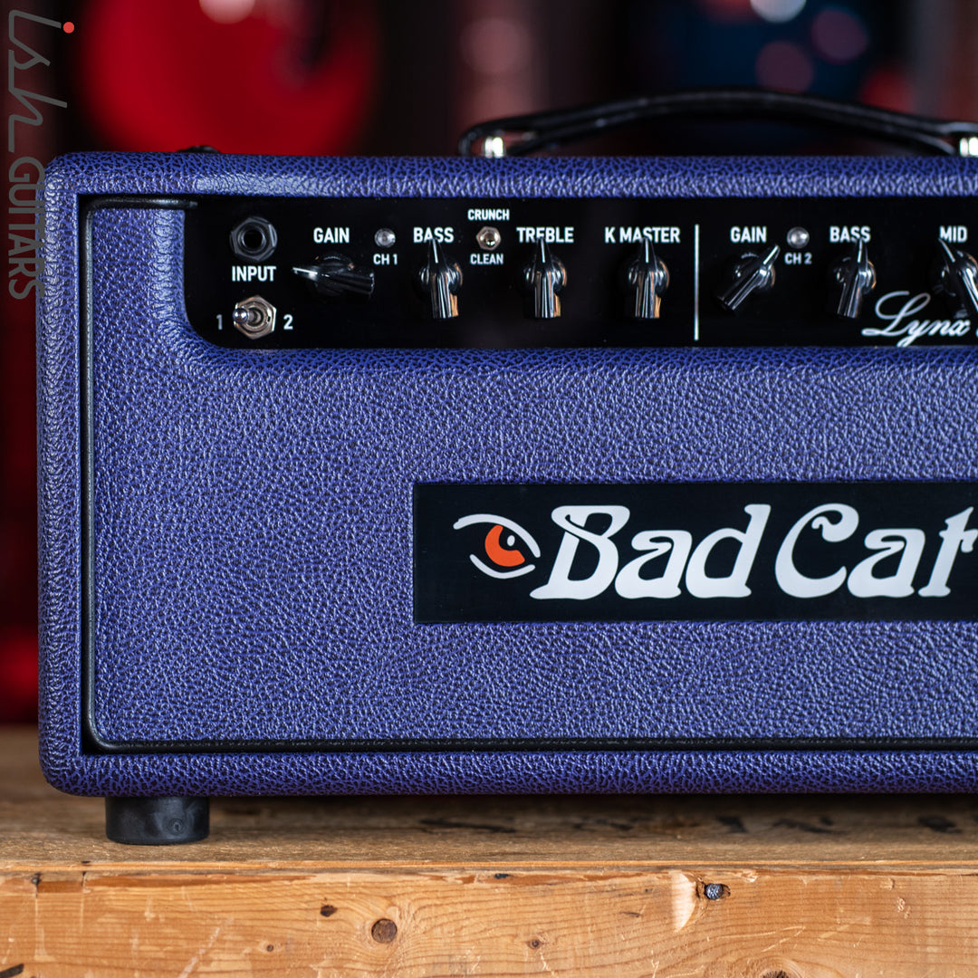 Bad Cat Lynx-X Players Series 40 Watt Amp Head Custom Plum Tolex