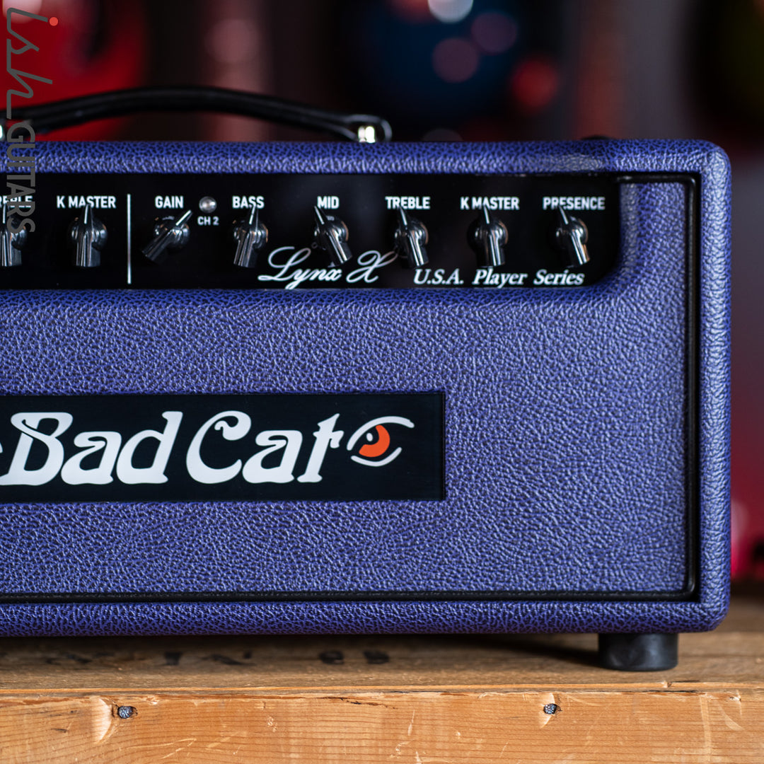 Bad Cat Lynx-X Players Series 40 Watt Amp Head Custom Plum Tolex