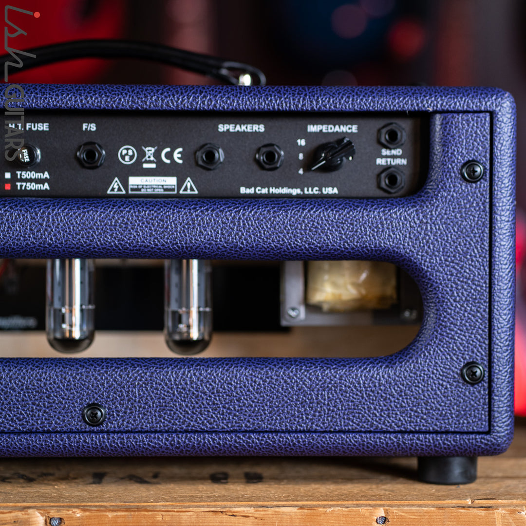 Bad Cat Lynx-X Players Series 40 Watt Amp Head Custom Plum Tolex