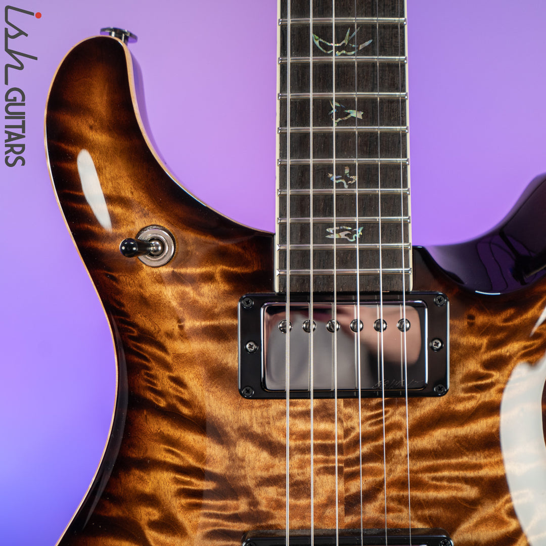 PRS McCarty 594 Wood Library Copperhead Burst 10 Top