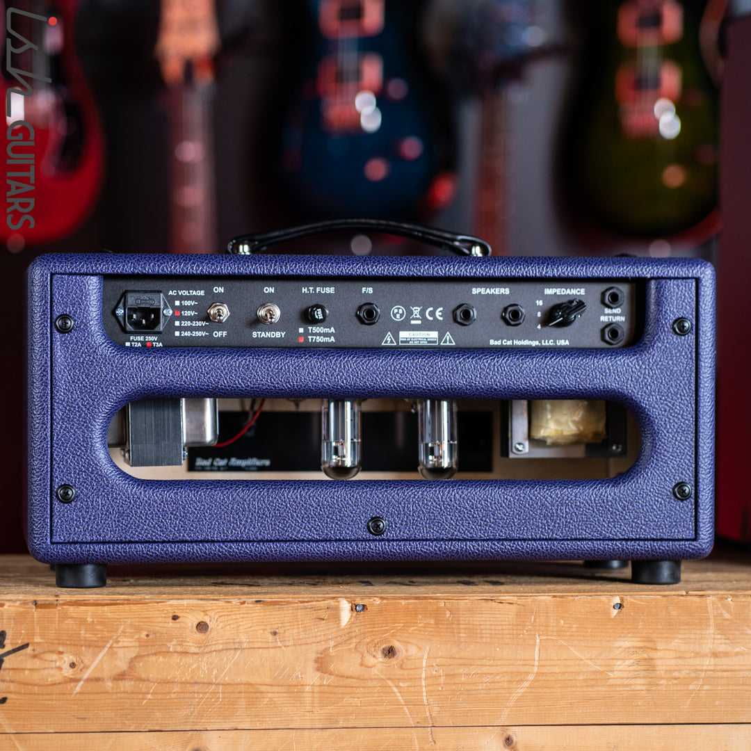 Bad Cat Lynx-X Players Series 40 Watt Amp Head Custom Plum Tolex