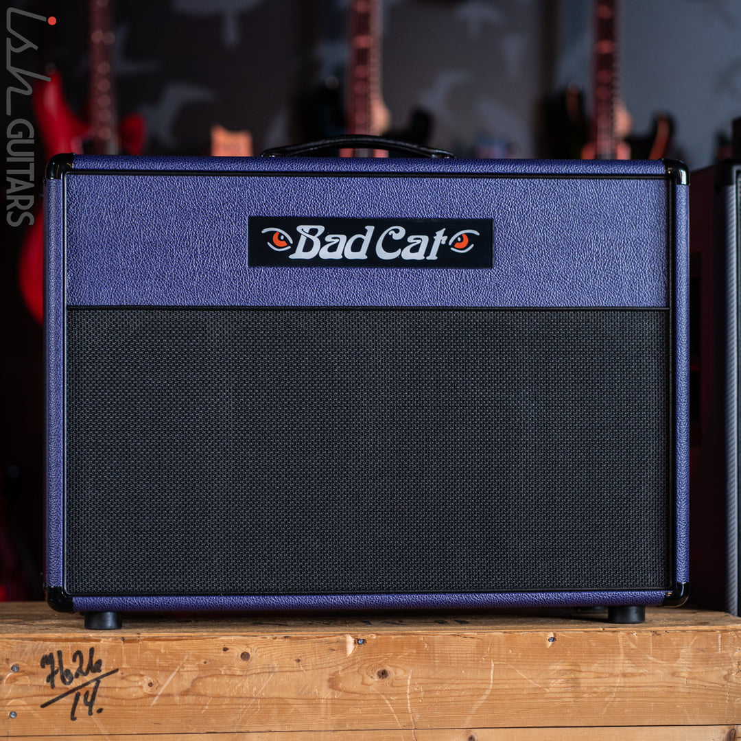 Bad Cat 2x12 Cabinet Custom Plum Tolex