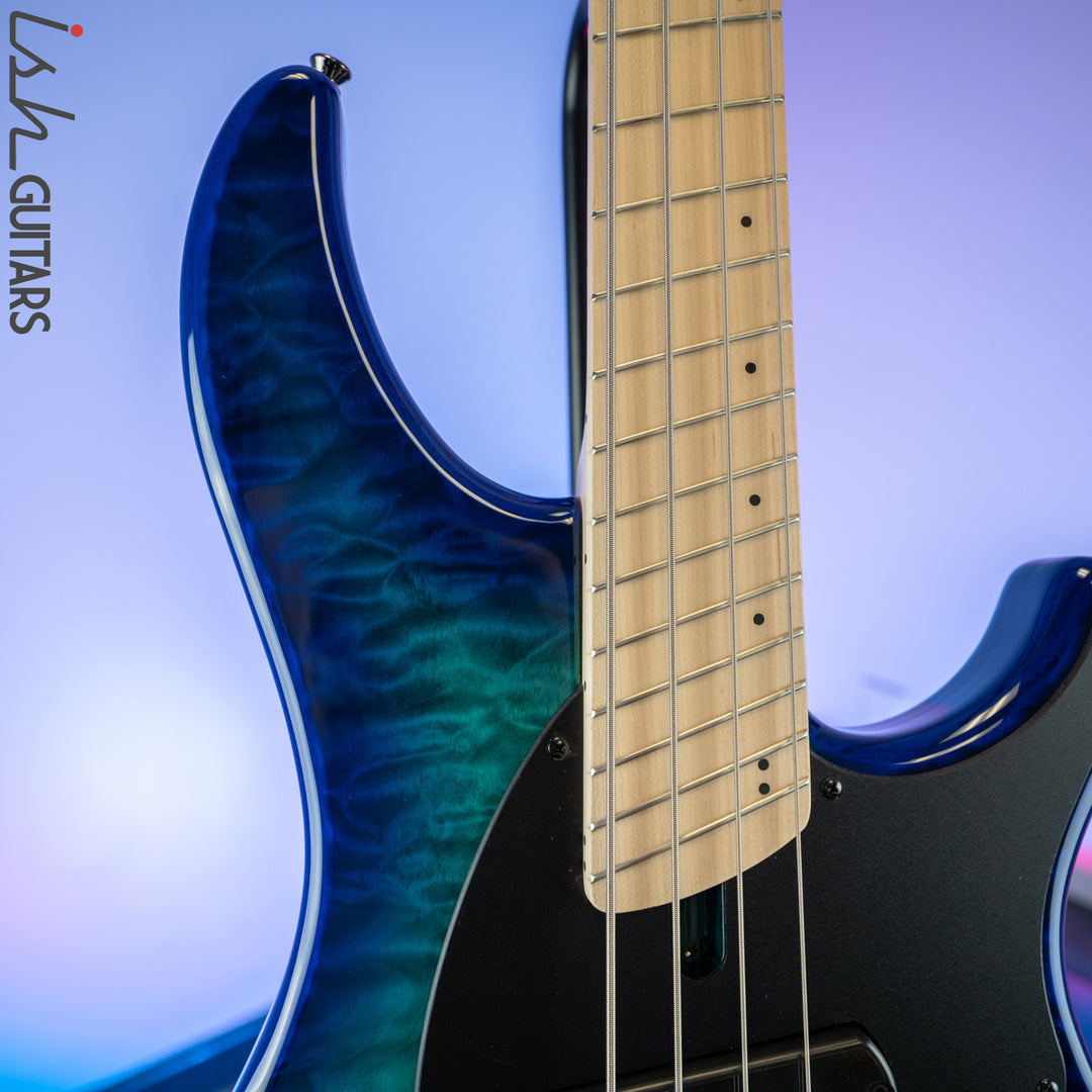 Dingwall Combustion 4-String 3 Pickup Whalepool Burst