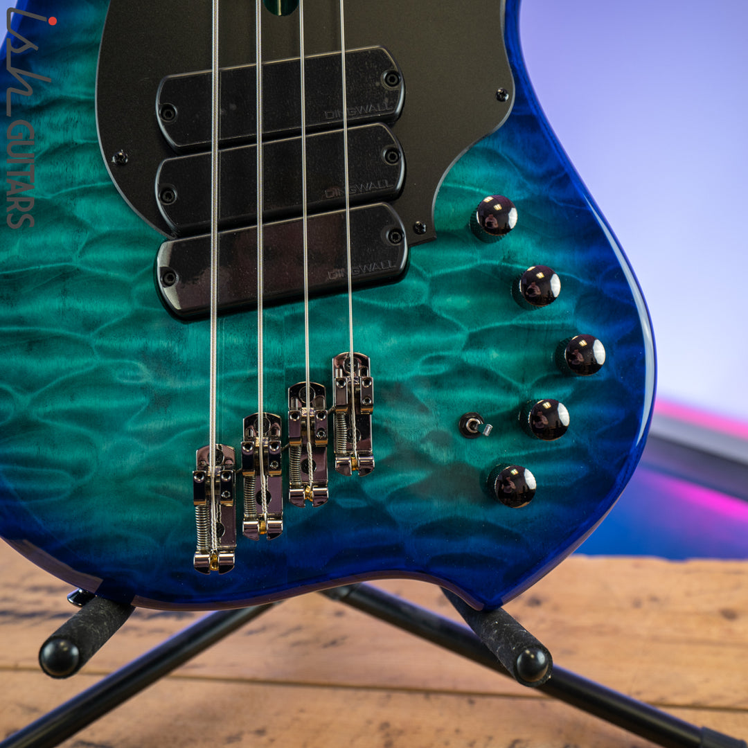 Dingwall Combustion 4-String 3 Pickup Whalepool Burst