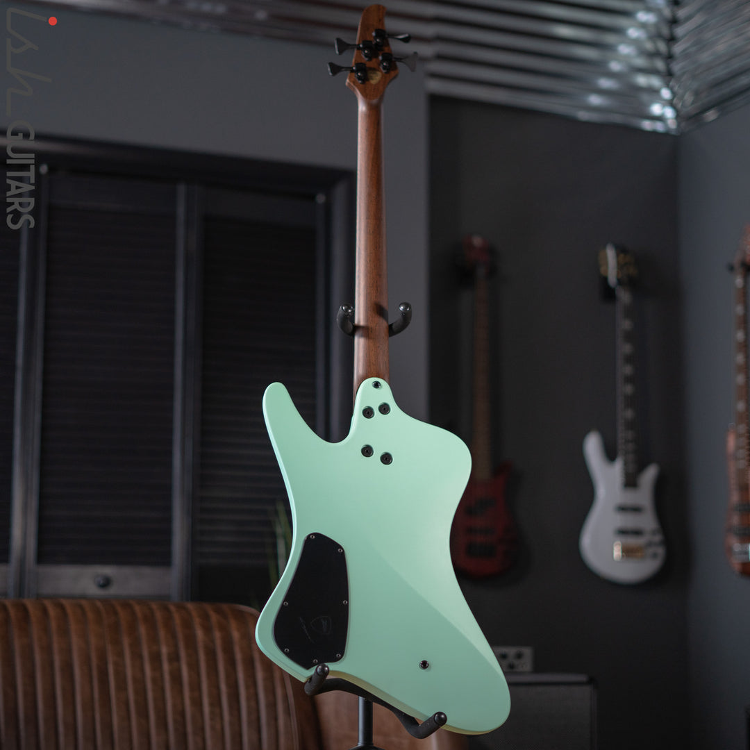 Dingwall D-Roc Custom 4-String Bass Wenge Neck Surf Green Matte