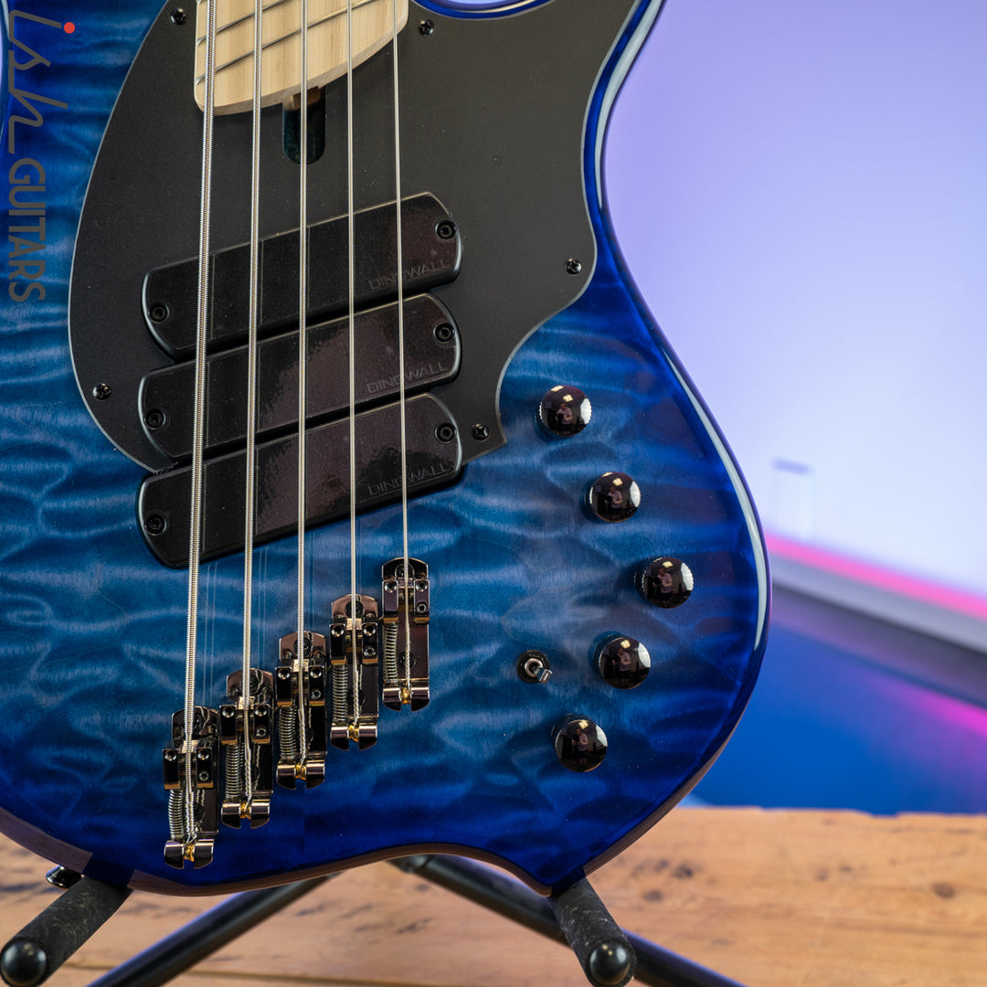 Dingwall Combustion 5-String 3 Pickup Indigo Burst