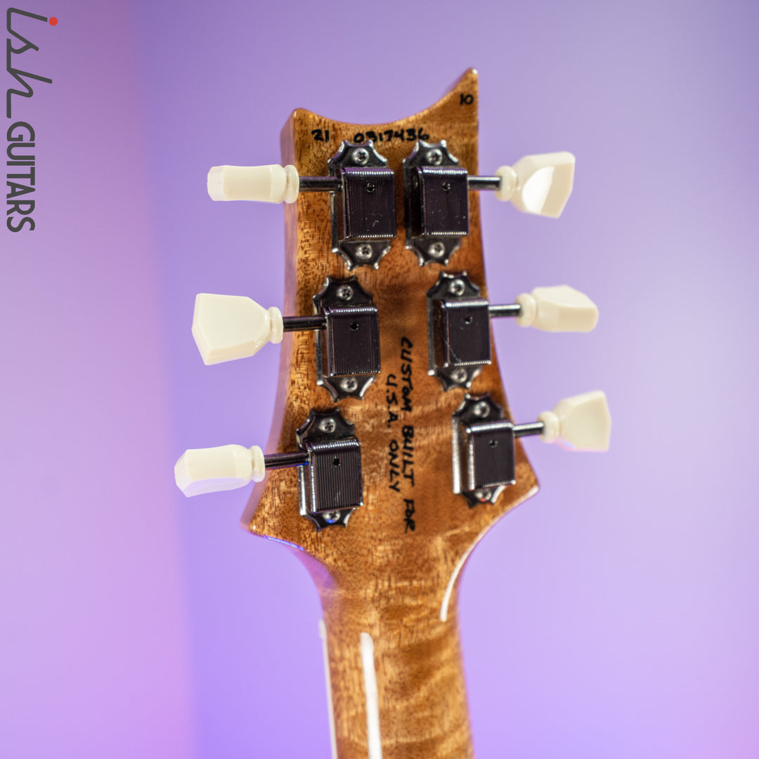 PRS McCarty 594 Wood Library Yellow Tiger 10 Top Quilt