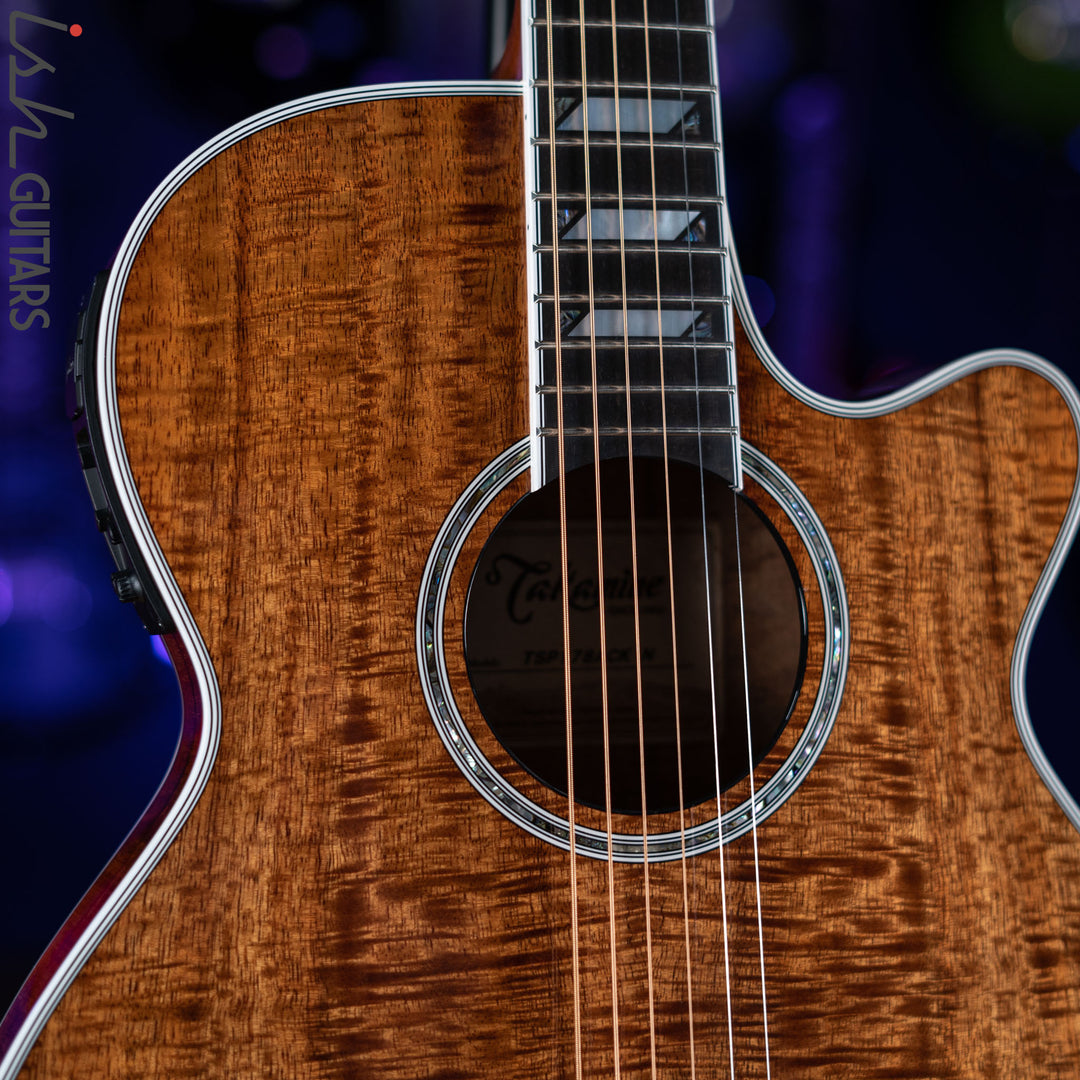 Takamine TSP178ACK Koa Thinline Acoustic Guitar Natural