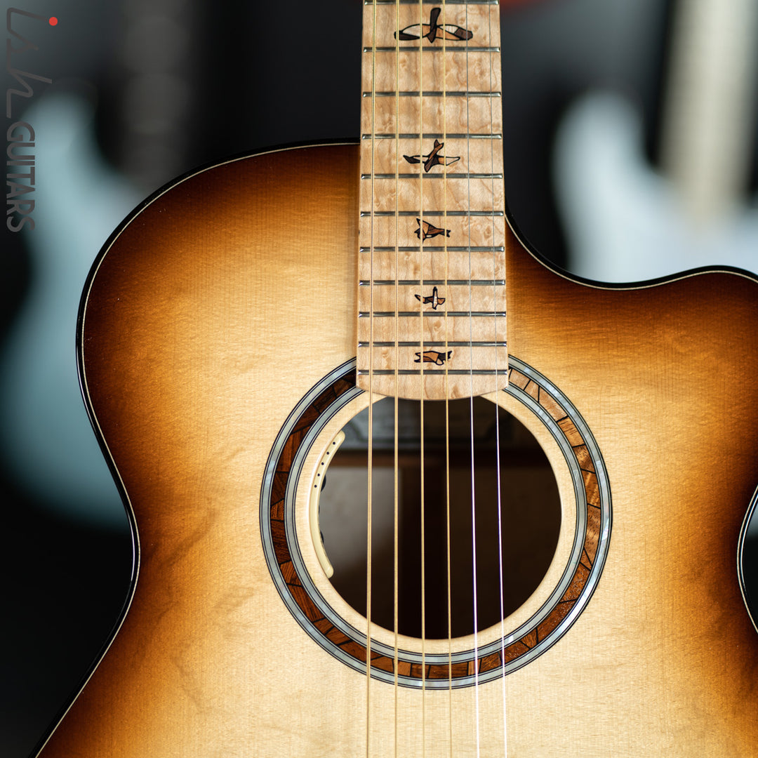 PRS Private Stock Angelus Acoustic Birdseye Mosaic Guitar