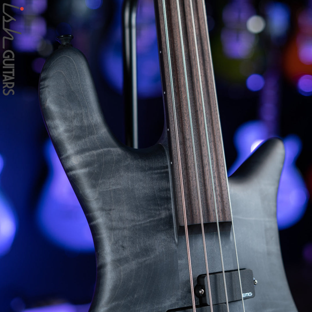 Spector Euro4 LX Fretless Trans Black Stain Matte