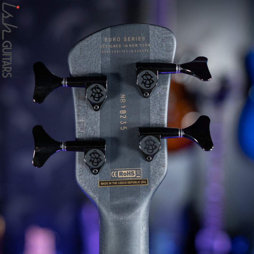 Spector Euro4 LX Fretless Trans Black Stain Matte