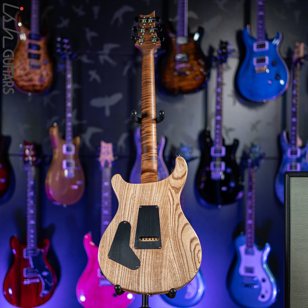 PRS Wood Library Custom 24 10 Top Quilt Torrefied Maple Neck Natural Gloss