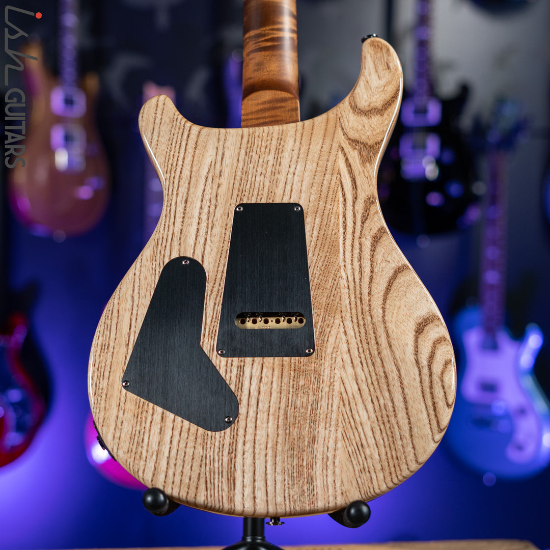 PRS Wood Library Custom 24 10 Top Quilt Torrefied Maple Neck Natural Gloss