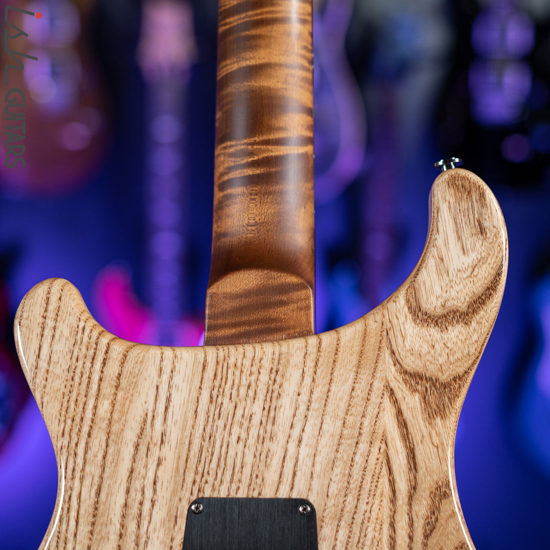 PRS Wood Library Custom 24 10 Top Quilt Torrefied Maple Neck Natural Gloss