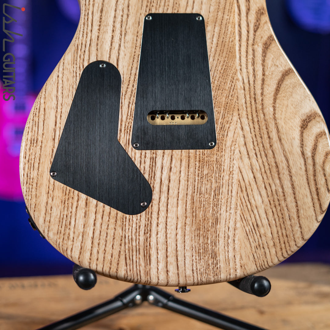 PRS Wood Library Custom 24 10 Top Quilt Torrefied Maple Neck Natural Gloss