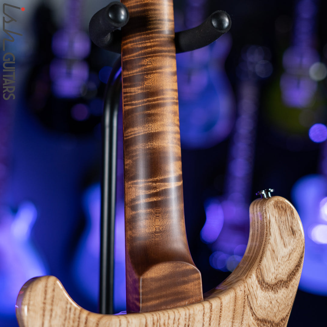 PRS Wood Library Custom 24 10 Top Quilt Torrefied Maple Neck Natural Gloss